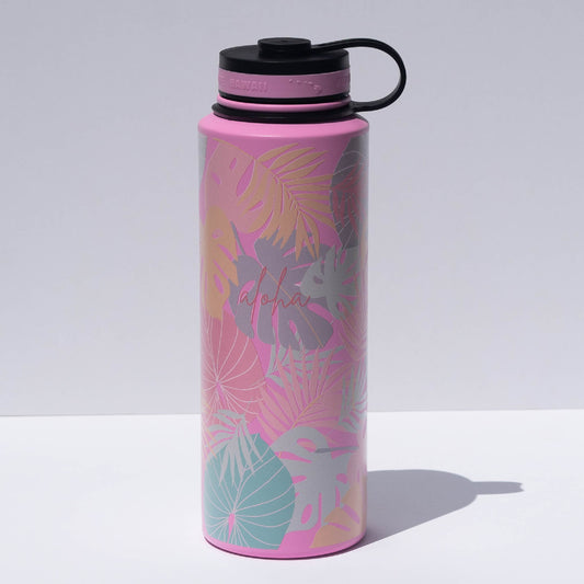 Colorful Leaves - 40 oz Flask