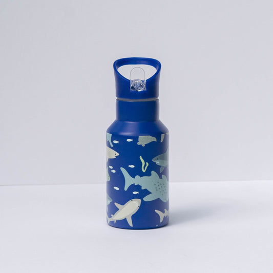 Deep Blue - 12 oz Baby Flask
