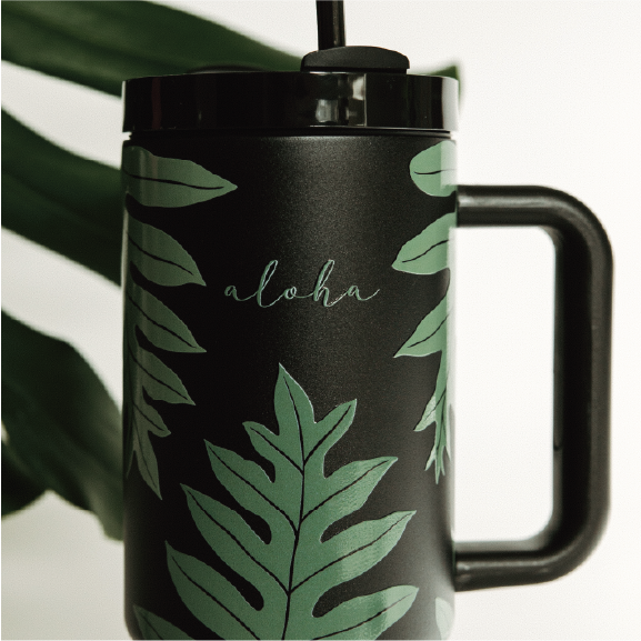 Fern - 40 oz Handle Cup