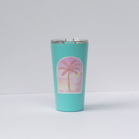 Island Palm - 16 oz Pint Cup