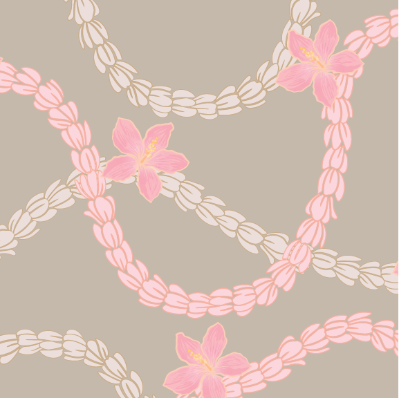 Pikake Lei - 40 oz Flask