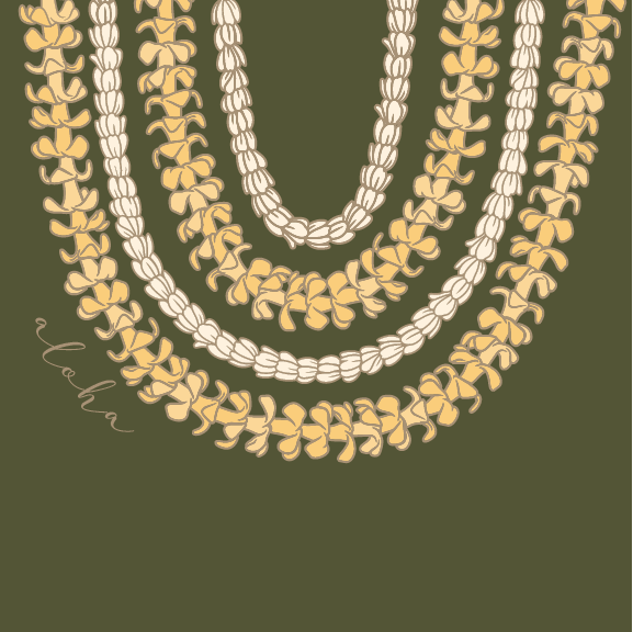 Puakenikeni Lei - 40 oz Flask