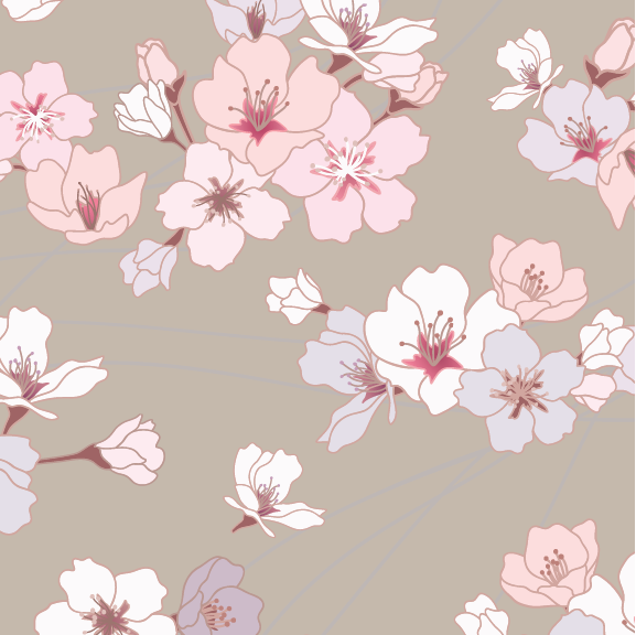 Sakura - 24 oz Flask