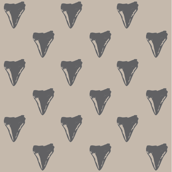 Shark Tooth - 24 oz Flask