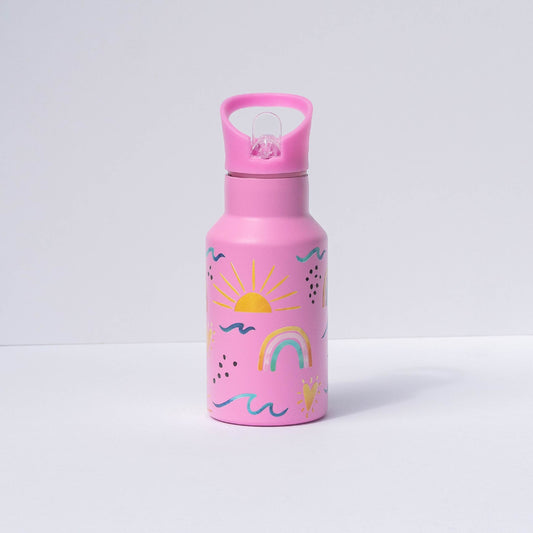 Sunshine Rainbows - 12 oz Baby Flask