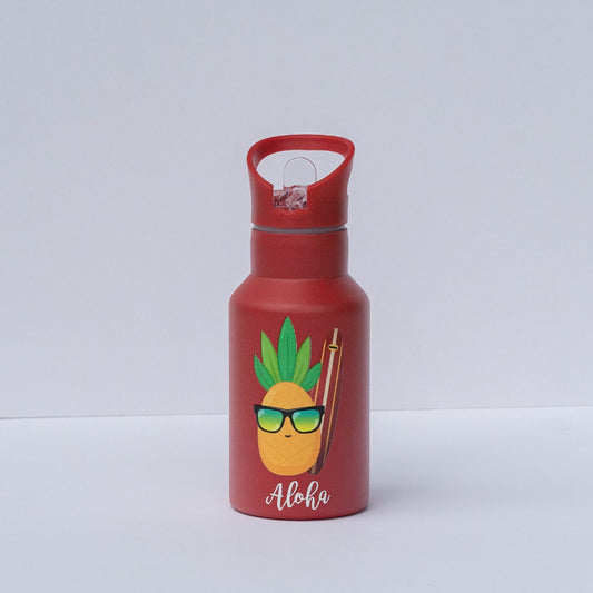 Surfer Pineapple - 12 oz Baby Flask