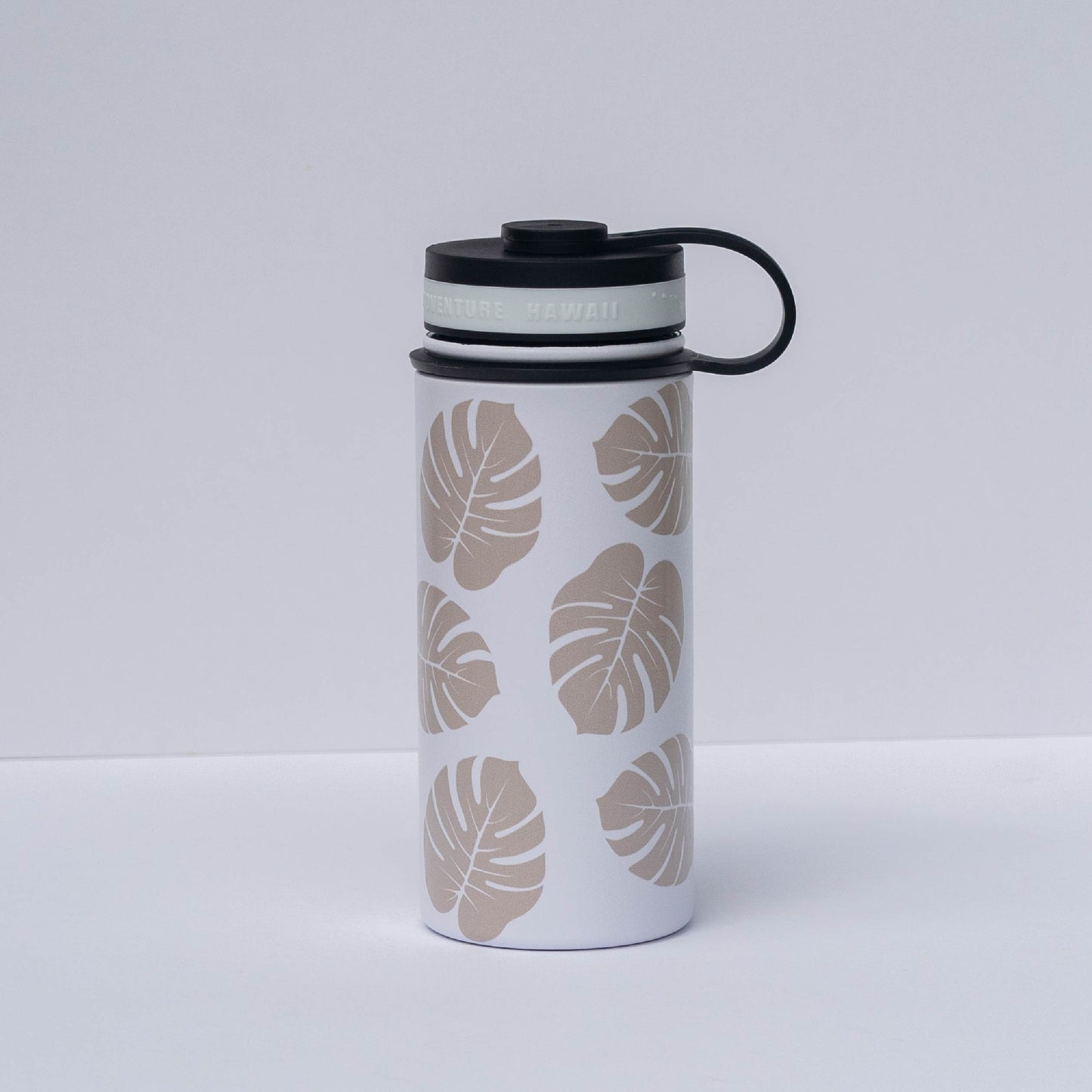 Tonal Monstera - 16 oz Flask