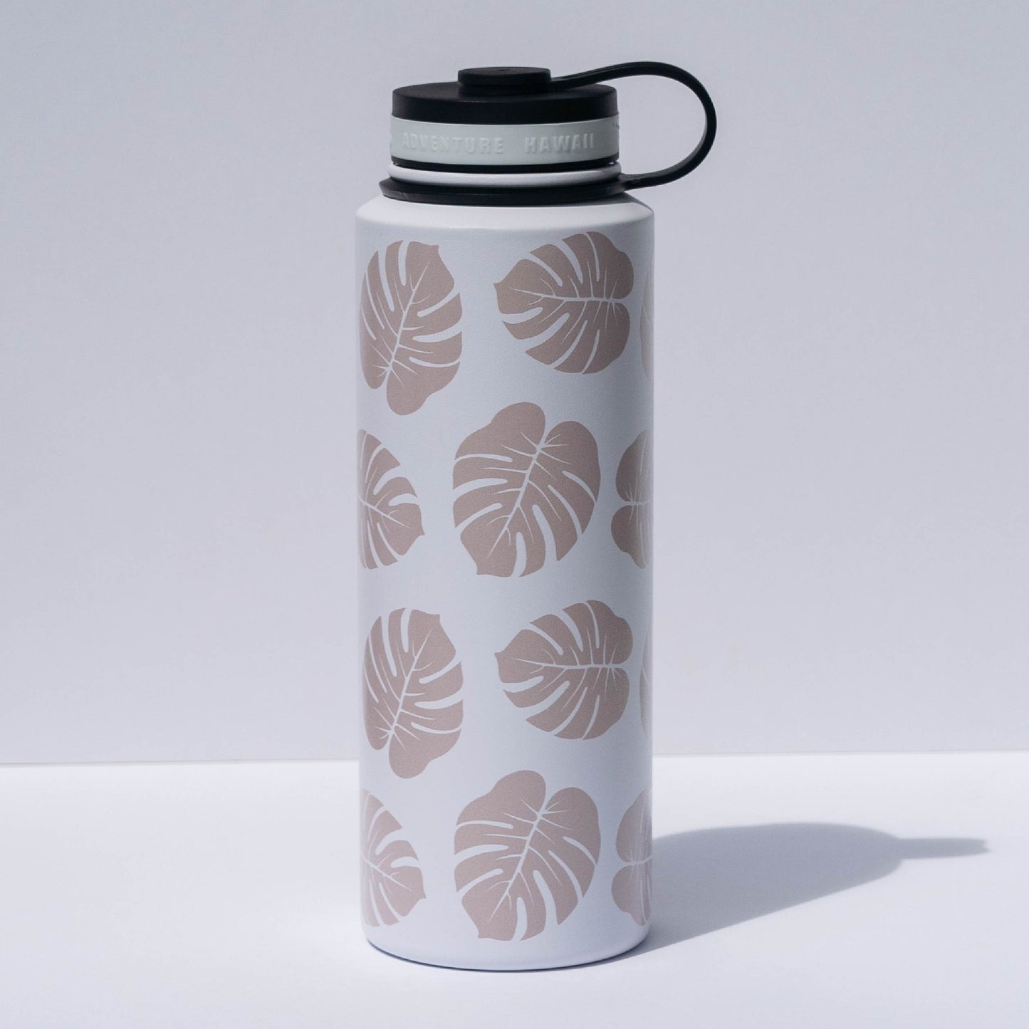 Tonal Monstera - 40 oz Flask