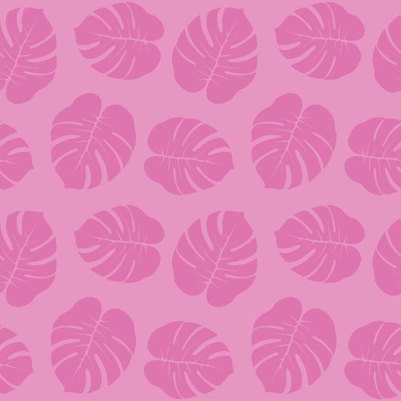 Tonal Monstera - Slim Can Cooler