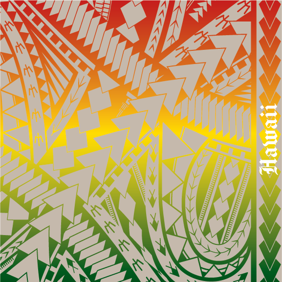 Tribal Wrap - 24 oz Flask