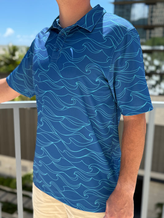 HI Seas - Aloha Friday Men's Polo Shirt