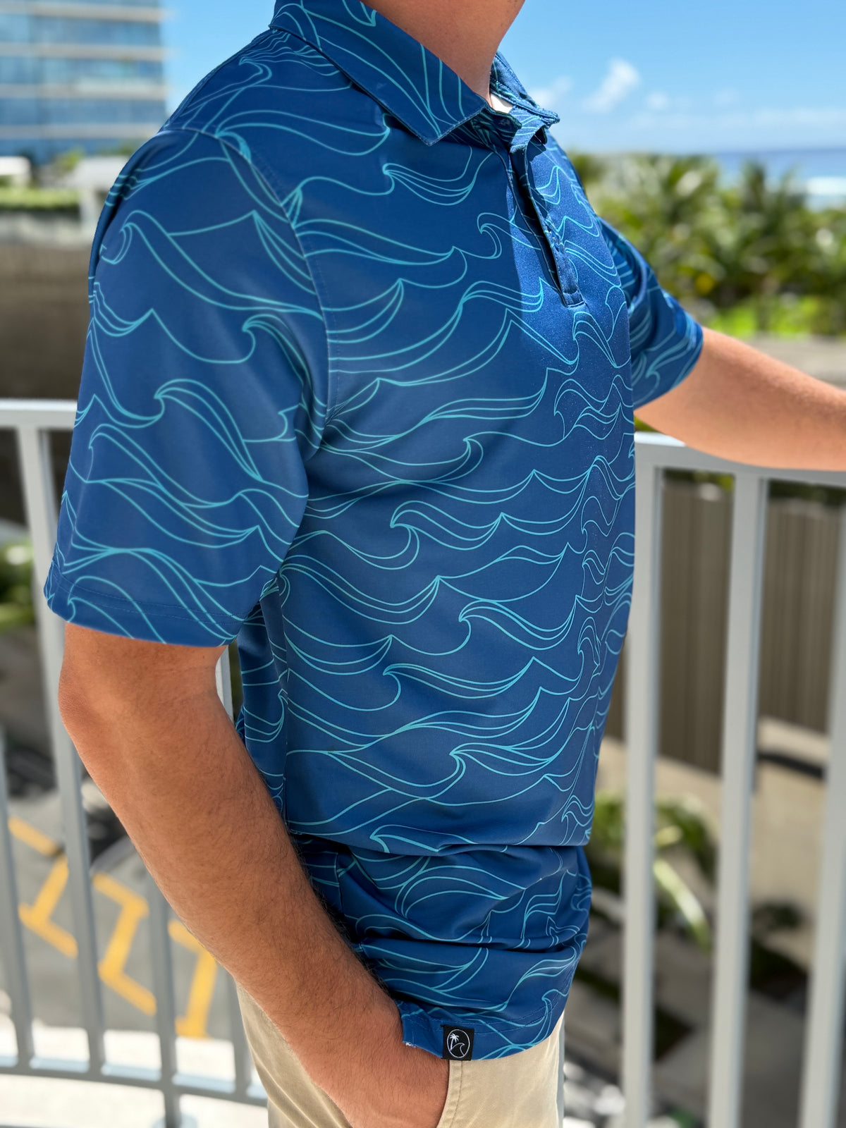HI Seas - Aloha Friday Men's Polo Shirt