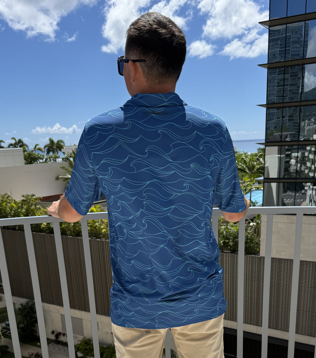 HI Seas - Aloha Friday Men's Polo Shirt