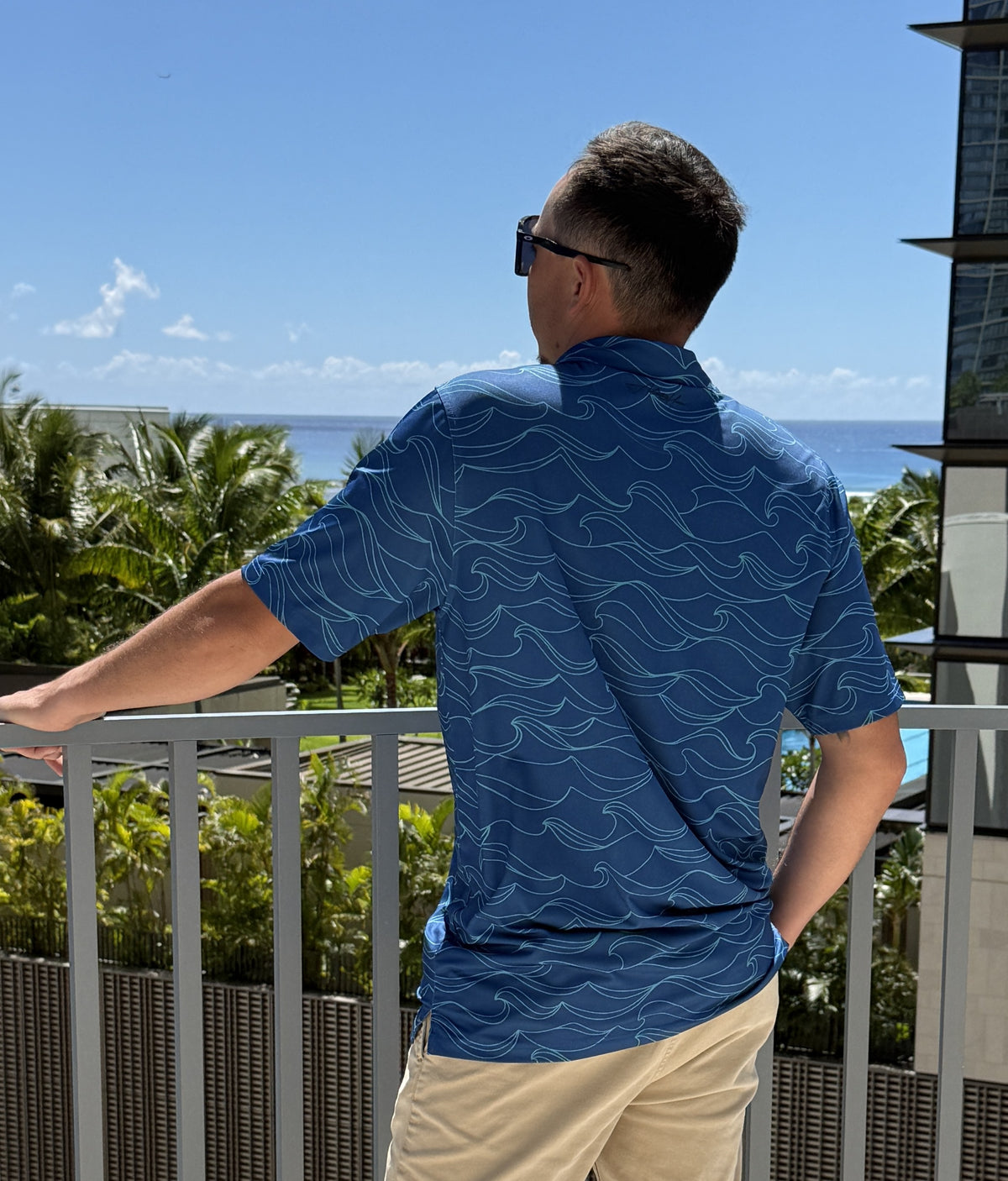 HI Seas - Aloha Friday Men's Polo Shirt