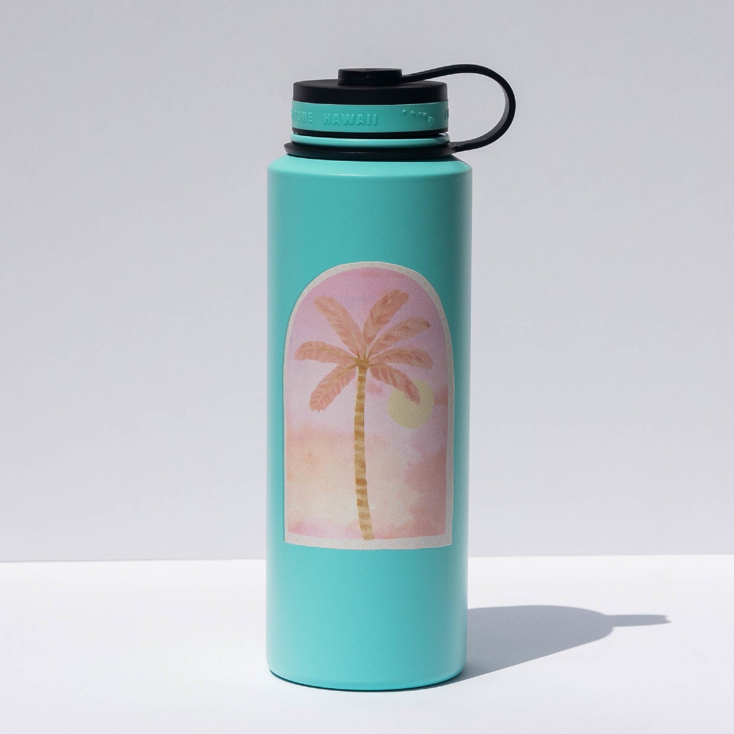 Island Palm - 40 oz Flask