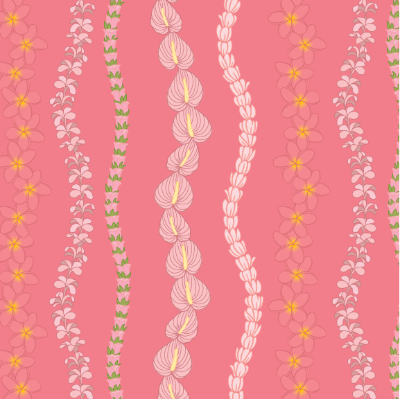 Lei Strands - 40 oz Flask