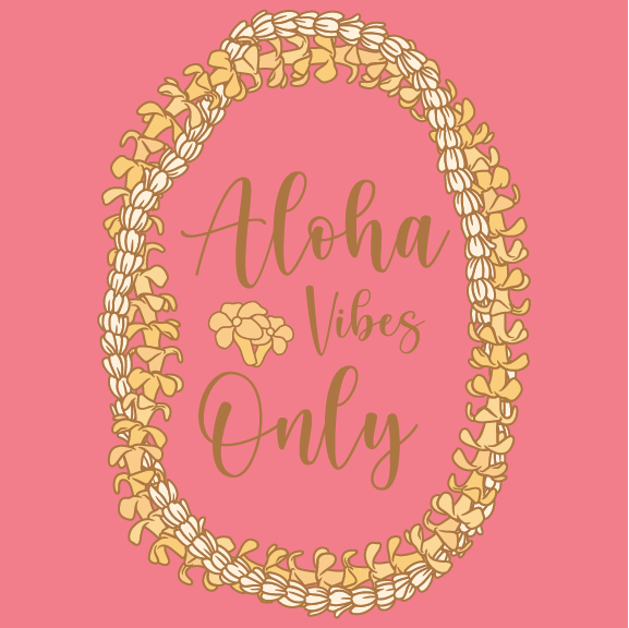 Lei Vibes - 24 oz Flask