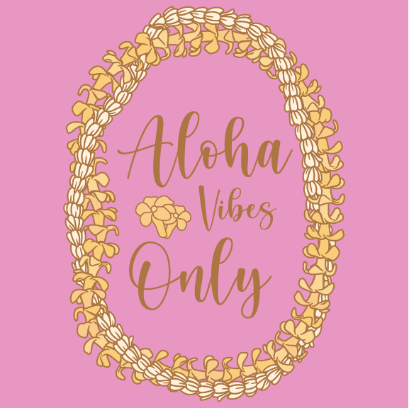 Lei Vibes - 24 oz Flask