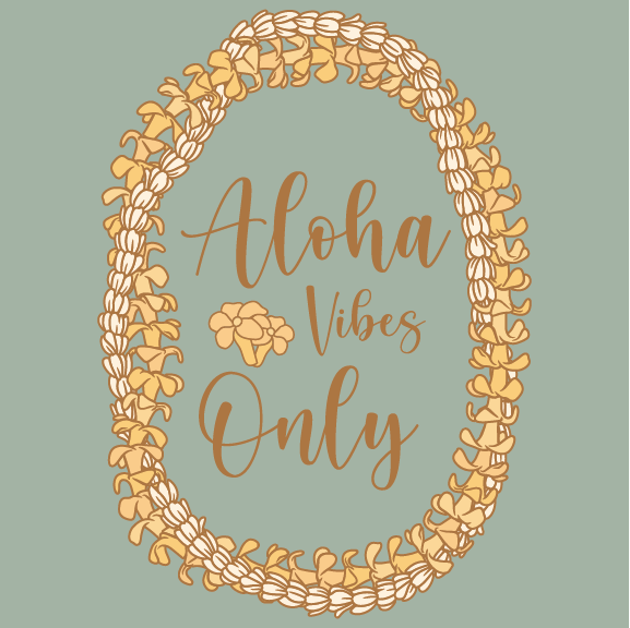 Lei Vibes - 24 oz Flask