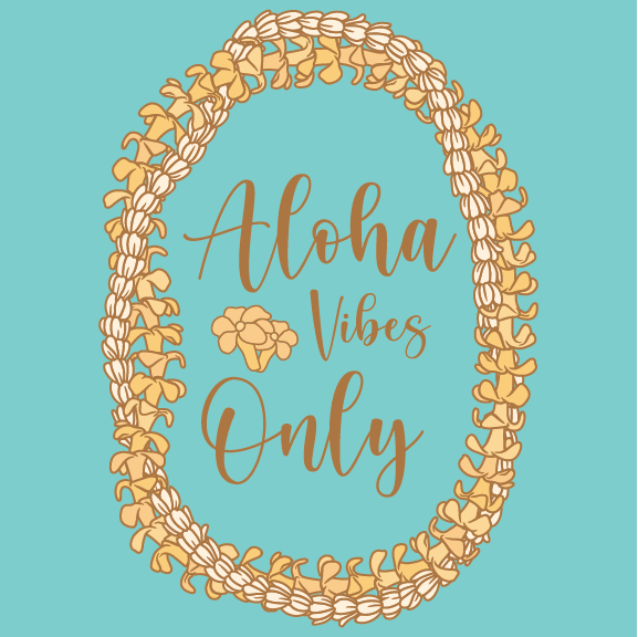 Lei Vibes - 24 oz Flask