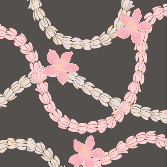 Pikake Lei - 40 oz Flask