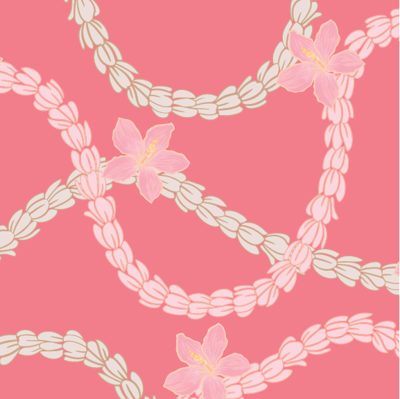 Pikake Lei - 40 oz Flask