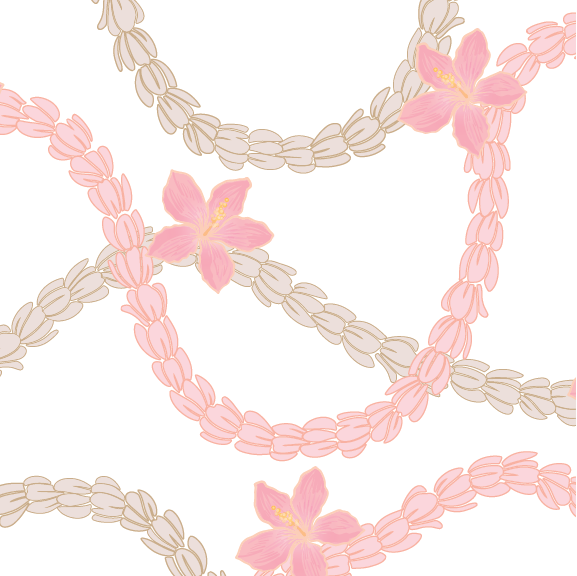 Pikake Lei - 40 oz Flask