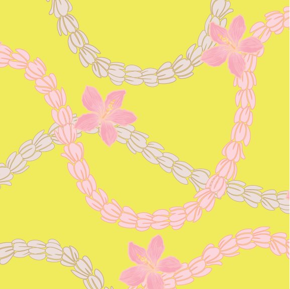 Pikake Lei - 24 oz Flask