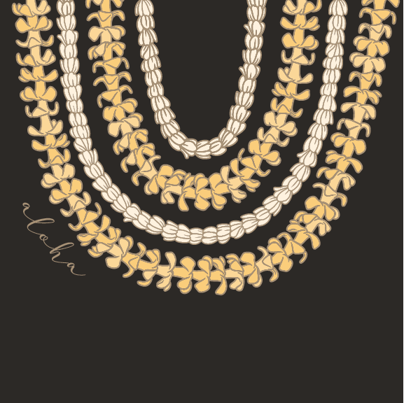 Puakenikeni Lei - 40 oz Flask