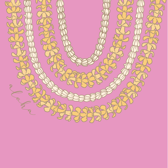 Puakenikeni Lei - 40 oz Flask