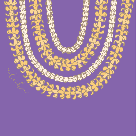 Puakenikeni Lei - 40 oz Flask