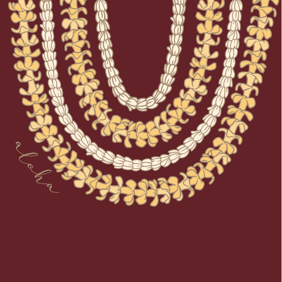 Puakenikeni Lei - 40 oz Flask