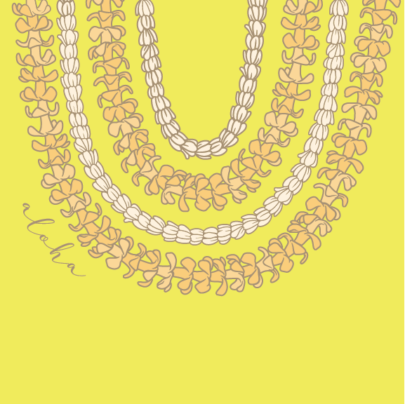 Puakenikeni Lei - 40 oz Flask