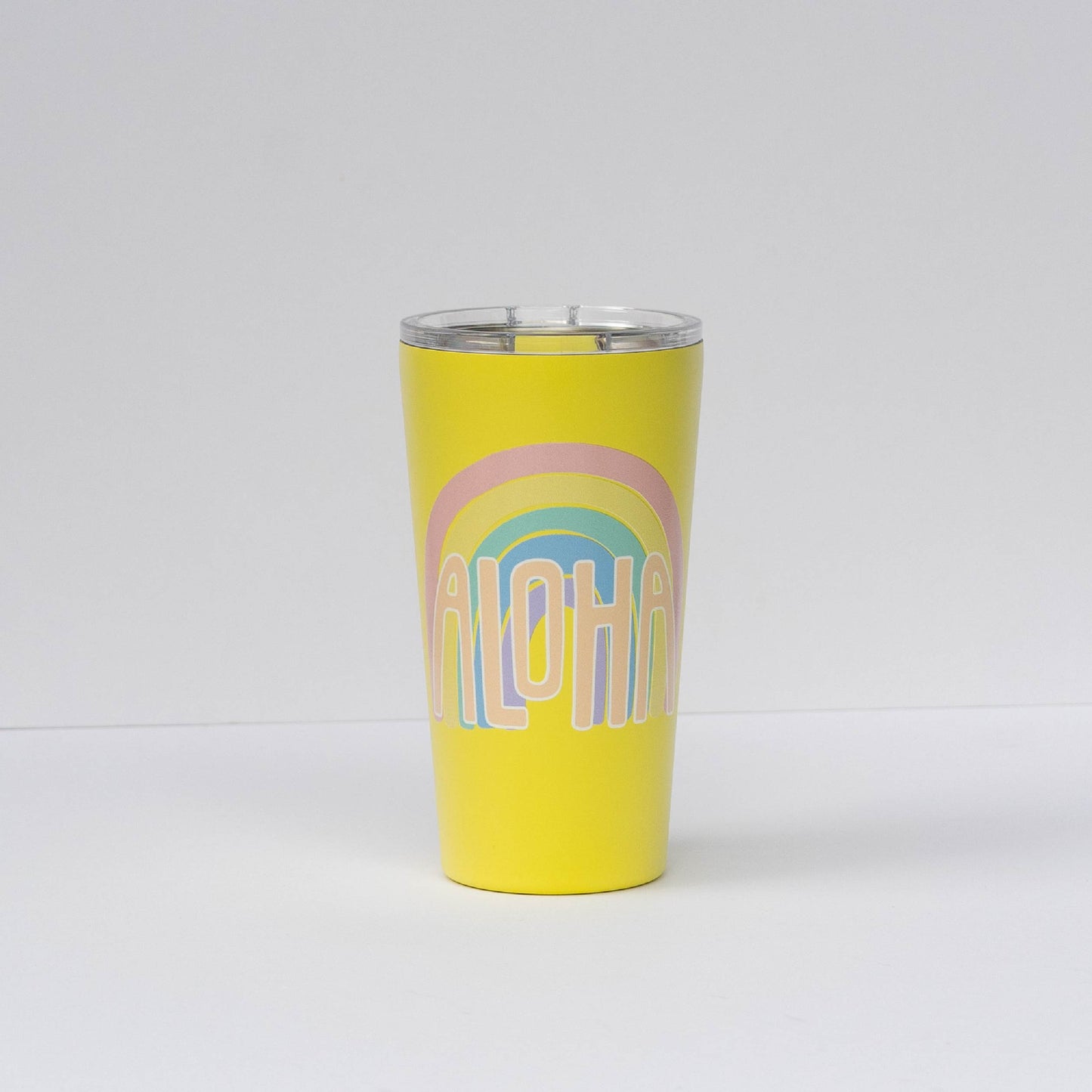 Rainbow Aloha - 16 oz Pint Cup