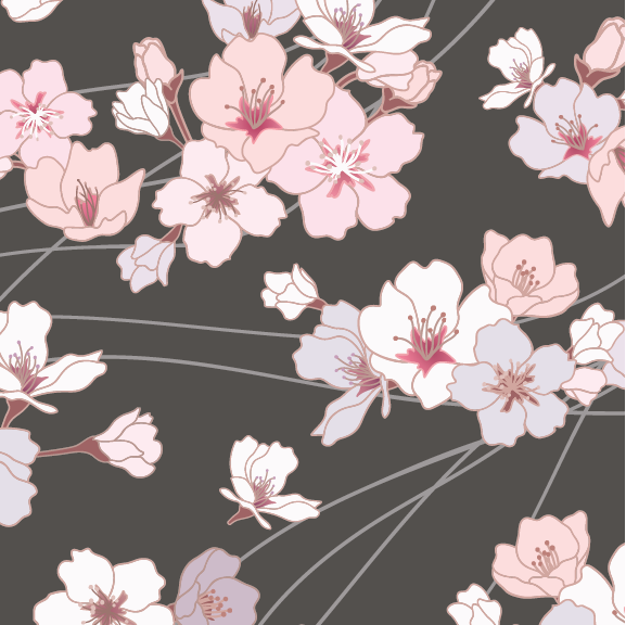 Sakura - 24 oz Flask