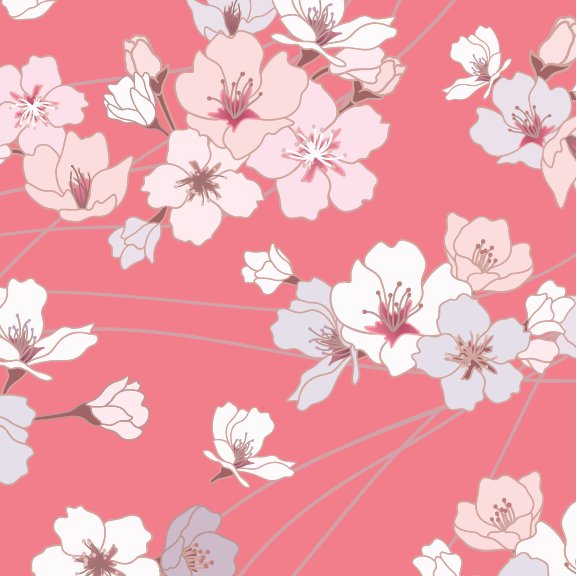 Sakura - 24 oz Flask