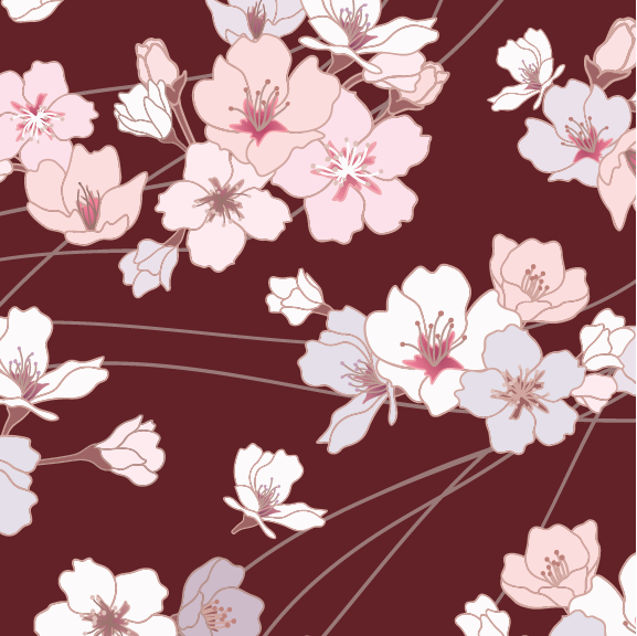 Sakura - 24 oz Flask