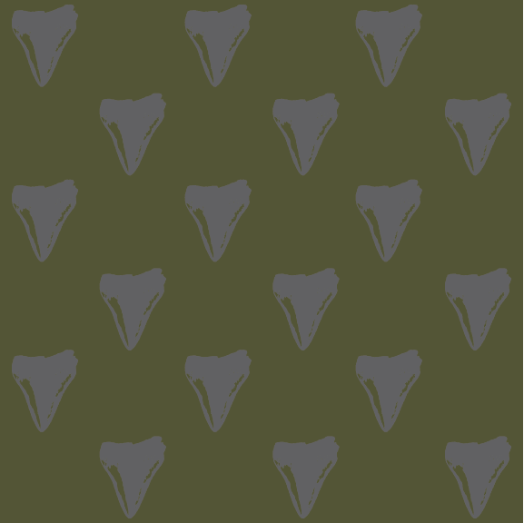 Shark Tooth - 40 oz Flask