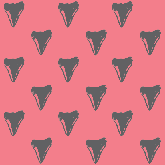 Shark Tooth - 24 oz Flask