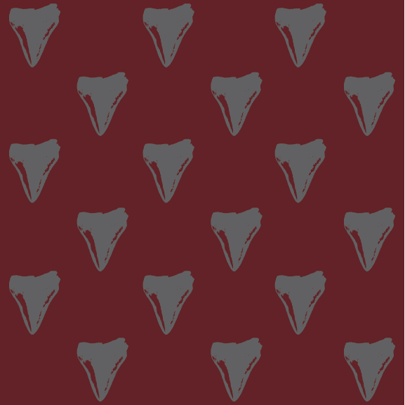 Shark Tooth - 24 oz Flask