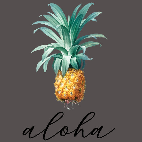 Single Pineapple - 24 oz Flask