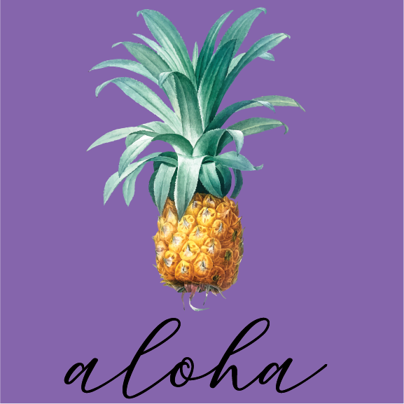 Single Pineapple - 16 oz Flask