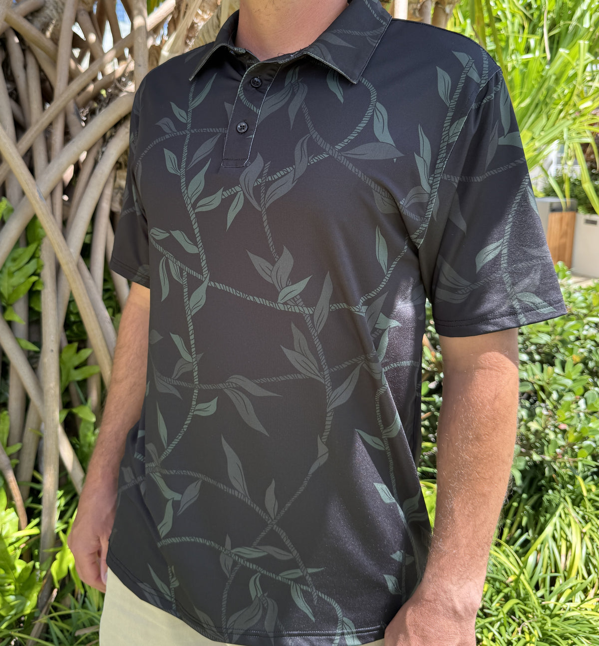 Ti Leaf - Aloha Friday Men's Polo Shirt
