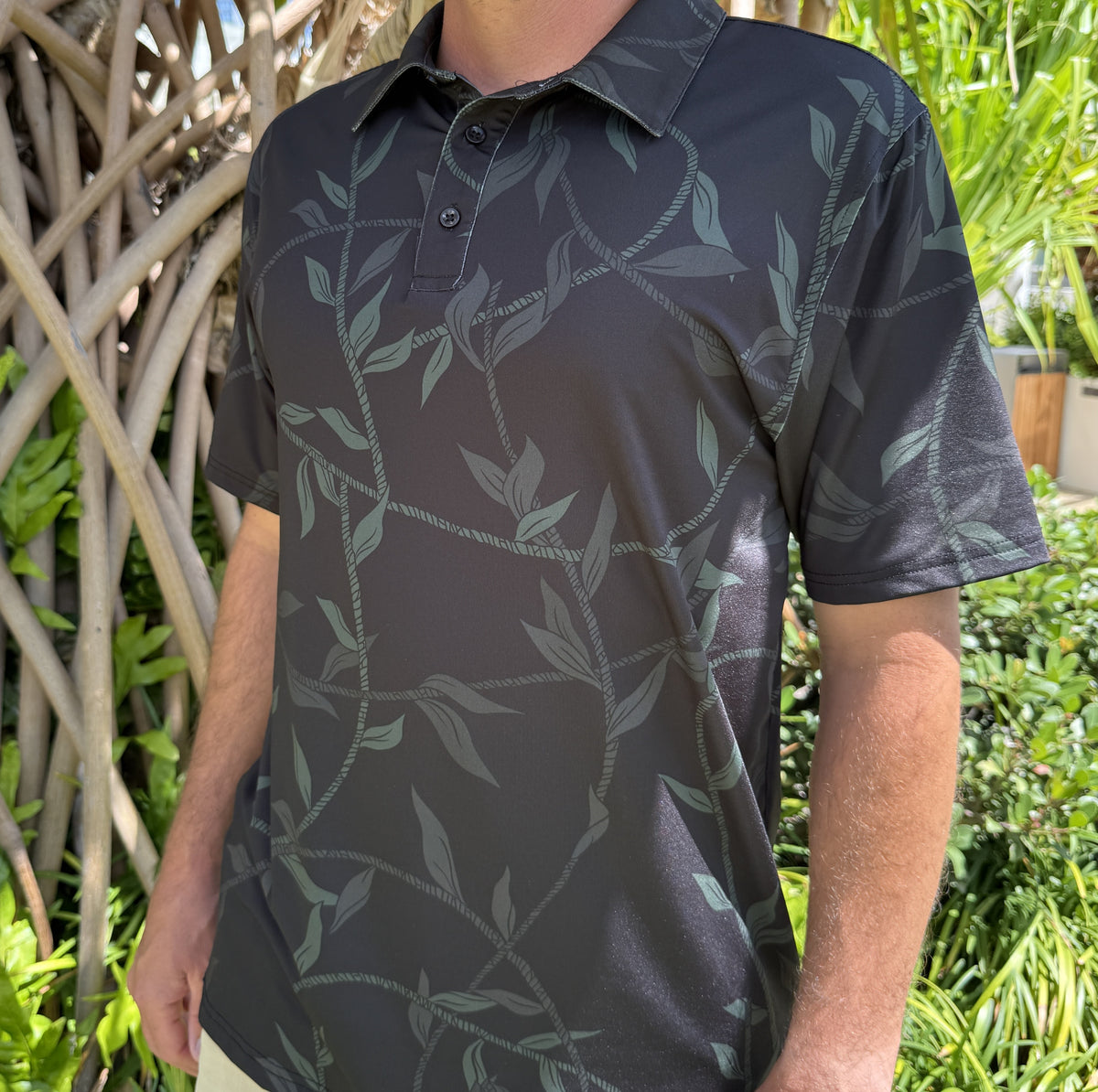 Ti Leaf - Aloha Friday Men's Polo Shirt