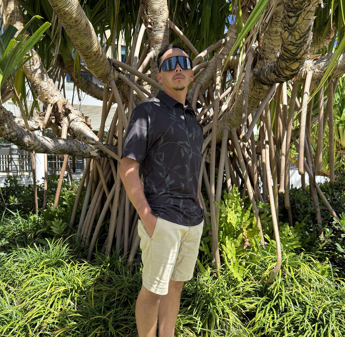 Ti Leaf - Aloha Friday Men's Polo Shirt