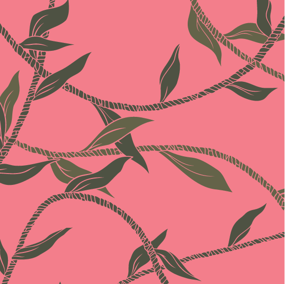 Ti Leaf Lei - Slim Can Cooler