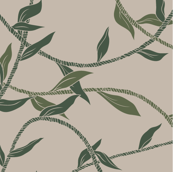 Ti Leaf Lei - Can Cooler