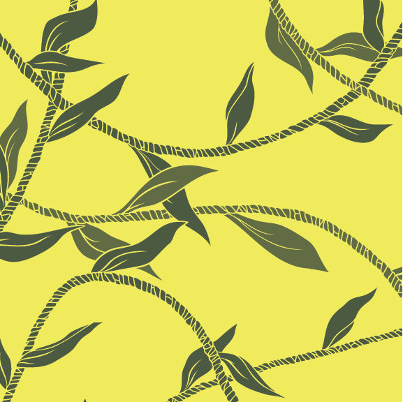 Ti Leaf Lei - Slim Can Cooler