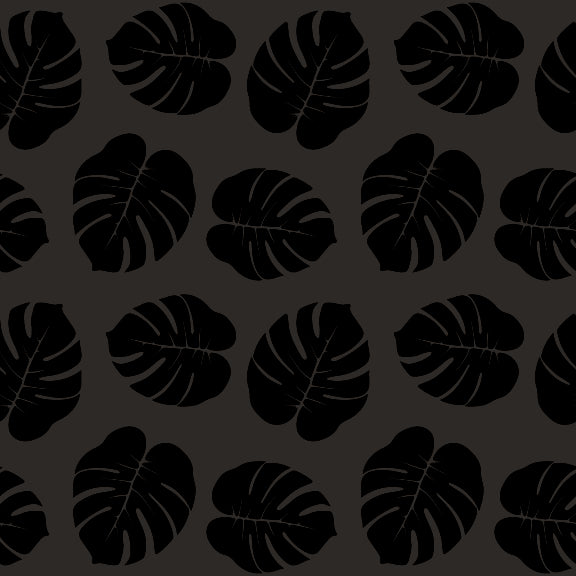 Tonal Monstera - Slim Can Cooler