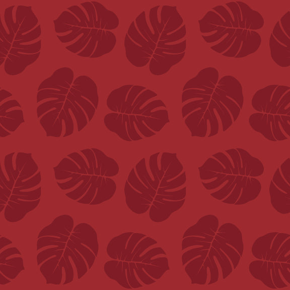 Tonal Monstera - 12 oz Baby Flask